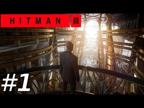 Hitman 3: Mission 1 (DUBAI) Walkthrough - Helicopter escape (Gameplay)