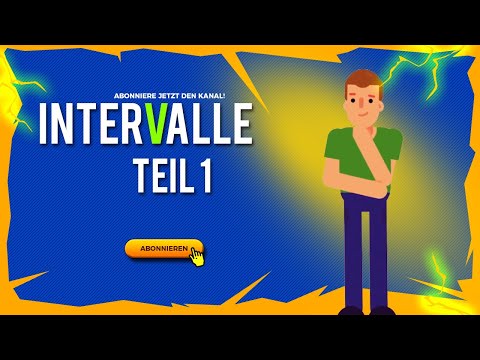 INTERVALLE einfach erklärt – Teil 1
