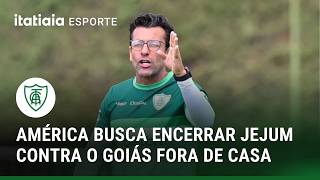 AMÉRICA BUSCA ENCERRAR JEJUM HISTÓRICO CONTRA O GOIÁS FORA DE CASA