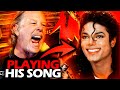 JAMES HETFIELD PLAYING A MICHAEL JACKSON SONG METALLICA