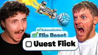 ROCKET LEAGUE SECRET TASK RACE! (ft. Uuest)