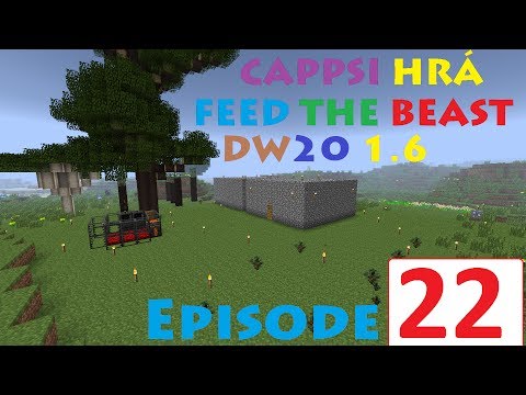 Cappsi hrá Feed the Beast 1.6 [SK] ep. 22 - Prípravy na ThaumCraft 4 (FullHĐ)