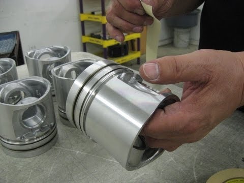 5.9 Cummins PolyDyn coated pistons 1
