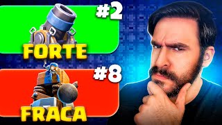 Ranqueando TODAS as 12 CONSTRUÇÕES da PIOR para MELHOR - Deck Guide by Allan Franzotti