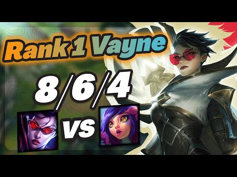 Vayne Vs Neeko - Challenger Gameplay Rank 1 Vayne