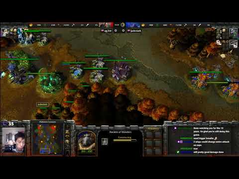 Ag3nt (HU) vs JadeDark (NE) - WarCraft 3 - Sometimes you bearly win -WC2773