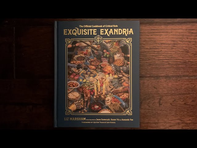 Vídeo relacionado con Exquisite Exandria: The Official Cookbook of Critical Role (English Edition)