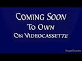 Mess Up Around With Coming Soon To Own On Videocassette