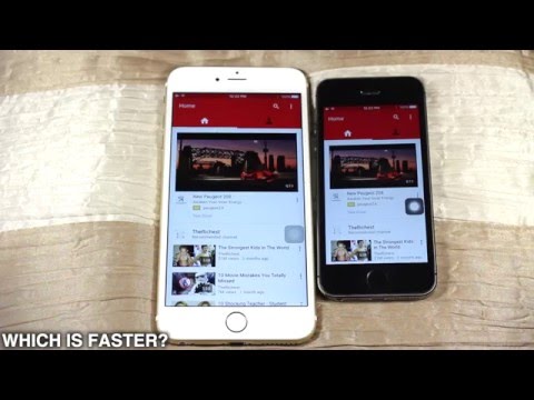 iOS 9.2 - iPhone 6S vs iPhone 5S Speed Test! + Which is faster?