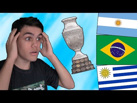 OS MAIORES CAMPEÕES DA COPA AMÉRICA!!