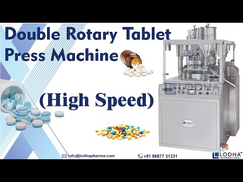 45 Station Double Rotary Tablet Press Machine