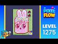 Pixel Flow Level 1275 Hard Walkthrough Solution