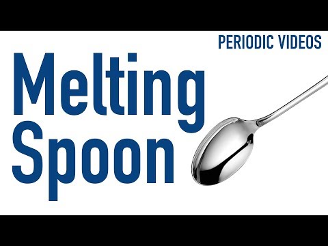 お茶の中でスプーンを溶かす - 動画の周期表 (Melting Spoon in Tea - Periodic Table of Videos)