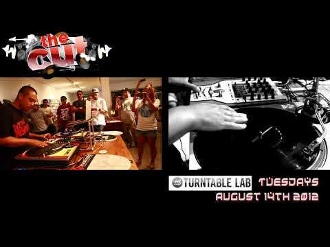 DJ D-Styles and DJ IQ at Turntablelab LA 2012