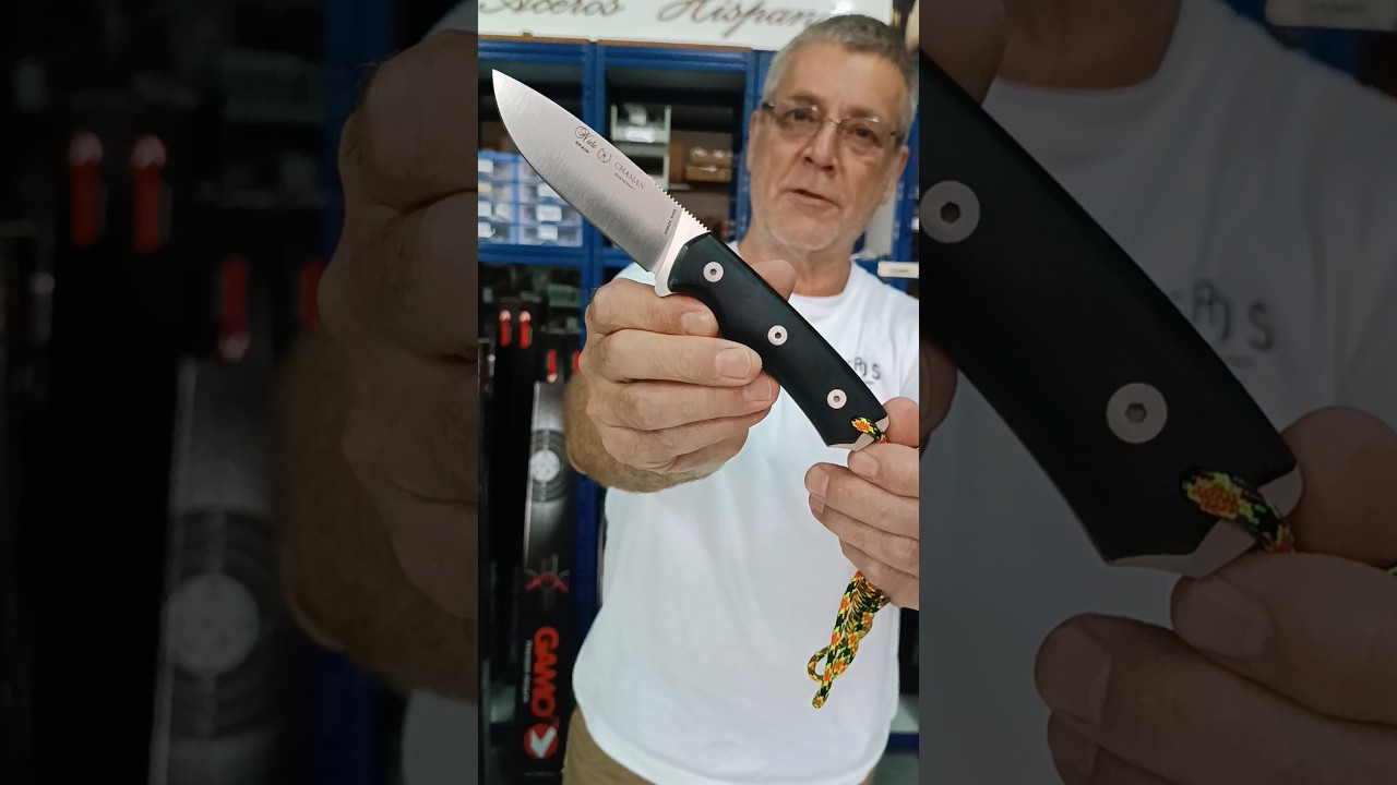 Bushcraft G10 Schamane Nieto Messer