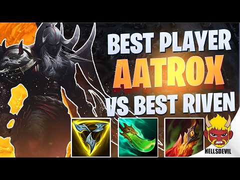 WILD RIFT | Best Aatrox NA vs Best Riven NA! | Challenger Aatrox Gameplay | Guide & Build