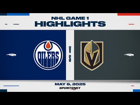 NHL Game 1 Highlights | Oilers vs. Golden Knights - May 7, 2025