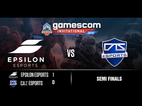 Halo 5 Guardians Gamescom Invitational: Epsilon vs CAZ Esports Game 2  Fathom Crazy comeback
