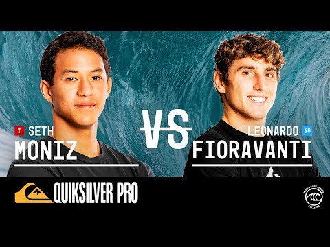 Seth Moniz vs. Leonardo Fioravanti - Round of 16, Heat 6 - Quiksilver Pro France 2019