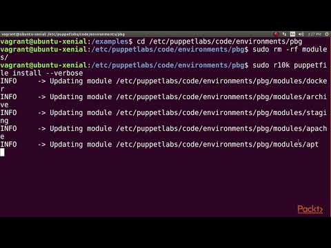 Puppet 5 – From Beginner to Pro The Course Overview | packtpub com