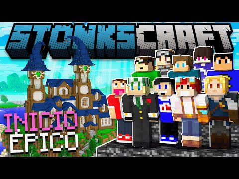 StonksCraft 2! O ÍNICIO DA SÉRIE QUE MUDOU MINHA VIDA!