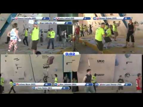 Climbing World Cup 2011 Boulder Sheffield, GBR - Women's and Men's Semifinals