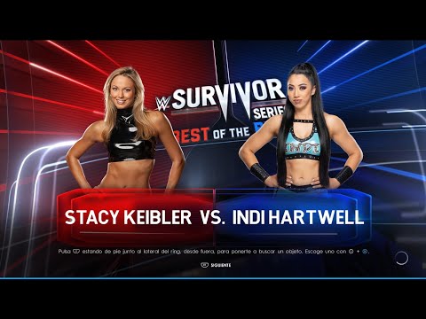 Stacy Keibler vs Indi Hartwell | WWE 2k22