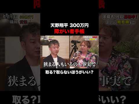 経済学科 障がい者手帳は取ったほうがいい？取らないほうがいい？【天野翔平】希望年収300万円