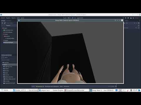 Player Model Controller in Godot  Engine Working...better than my last video.