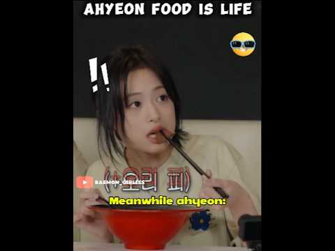 Only Ahyeon enjoyed the food #shorts #babymonster #fyp #viral #ahyeon
