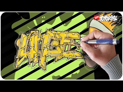 UNGE - Graffiti Tutorial mit Charakter