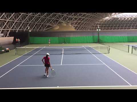 【2019兵庫国際①/1R】西尾萌々子 vs 大山華歩2019 ITF兵庫国際ジュニア 女子シングルス 1回戦