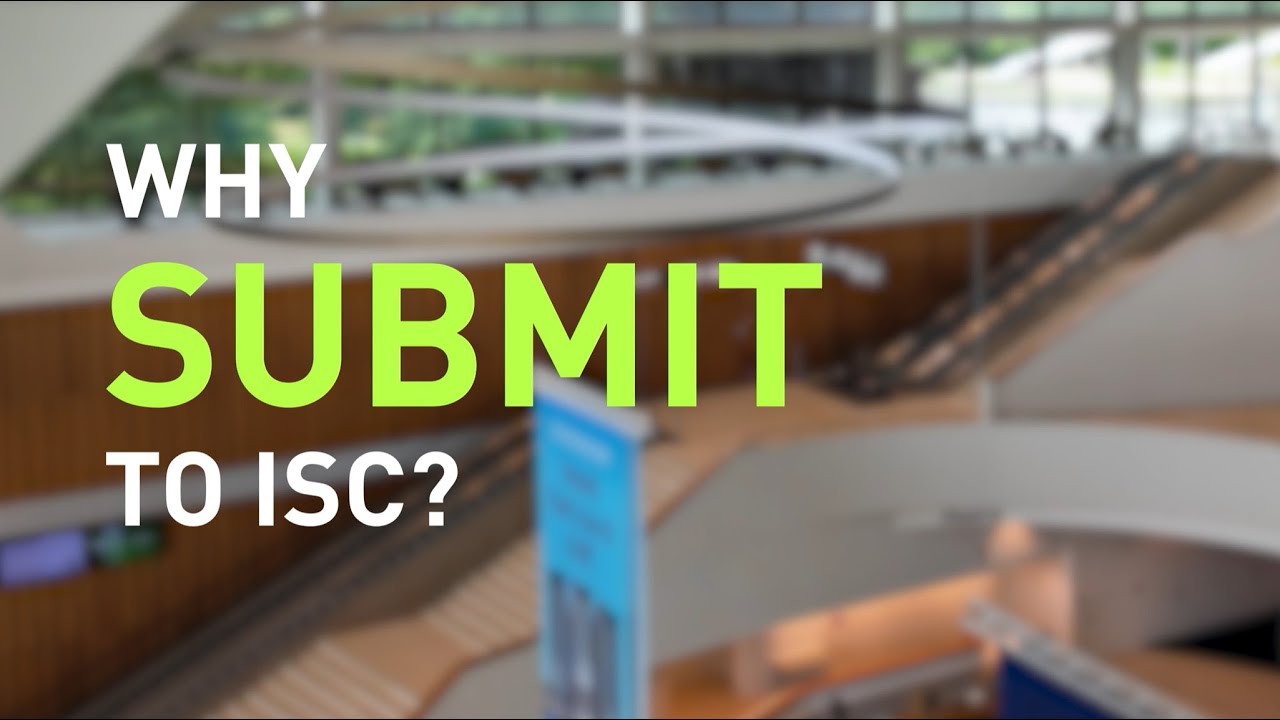Why submit to ISC 2026?