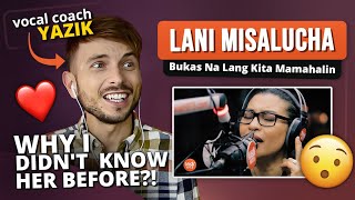 Vocal Coach YAZIK reaction to Lani Misaucha - Bukas Na Lang Kita Mamhalin