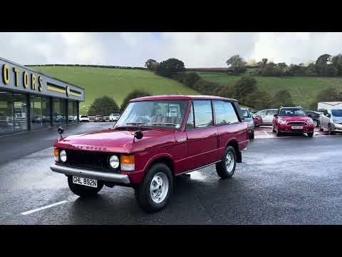 1975 RANGE ROVER V8 CLASSIC full restoration documented for sale at Castle Motors