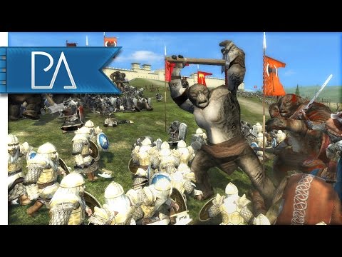 EPIC DEFENSE OF DALE - Third Age Total War Gameplay