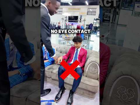 When someone walks up to you, show respect:Stand up, Speak clearly. Maintain eye contact. #howto