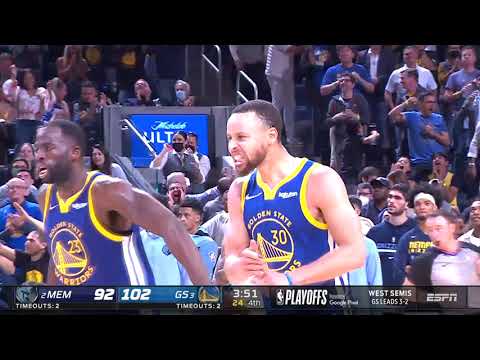 Exciting Warriors Sequence In Final Minutes Of Game 6 🔥🔥