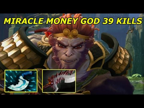 ✅MIRACLE MONKEY KING 39 KILLS DOTA 2 GAMEPLAY HIGHLIGHTS MONTAGE AND PRO PLAYS ✅