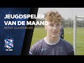 Jeugdspeler van de Maand: Bernt Klaverboer