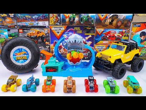 Monster Jam Collection Unboxing Review | MONSTER JAM Diecast Monster Truck Racing