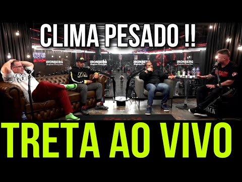 TRETA PINDUCA e CARAMELLO DISCUSSÃO AO VIVO NO PODCAST COM ITINHO LIMA E JORLAN VIEIRA