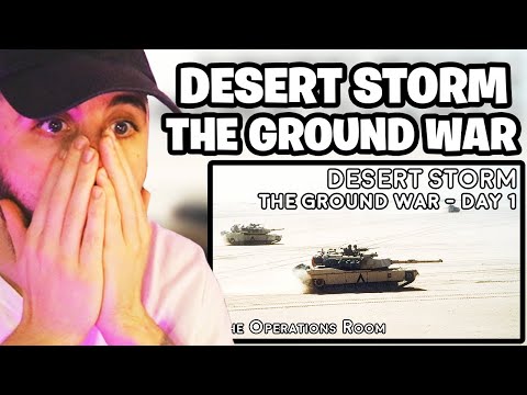 Brit Reacts to Desert Storm - The Ground War, Day 1 - Crush the Saddam Line