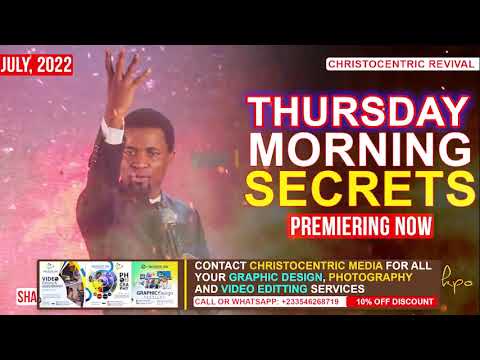 [28TH JULY 2022] THURSDAY MORNING SECRETS with APOSTLE OROKPO MICHAEL | Non-stop Charged Teachings