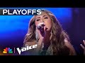 Angie Rey Dedicates LeAnn Rimes How Do I Live To Her Late Grandmother The Voice Playoffs NBC