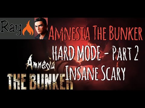 Amnesia The Bunker Hard Mode - Gameplay Part 2 Insane scary