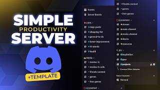 Productivity Discord Server Setup Tutorial thumbnail