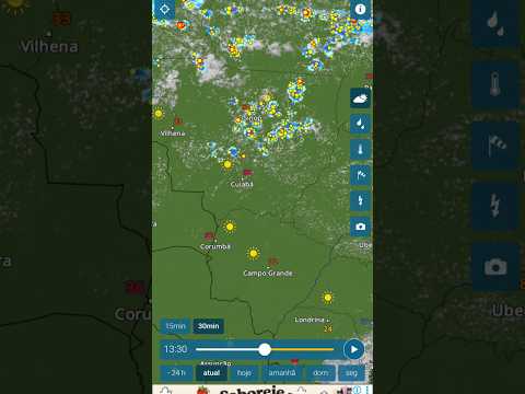 AVISO TEMPESTADES NO MATO GROSSO 26/09/2025 13h ⛈️⚠️