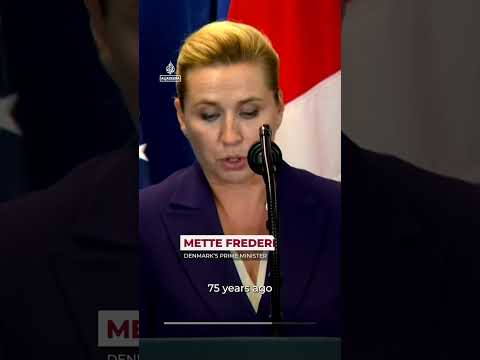 US signs ‘tremendous’ security deal with Denmark and Greenland | AJ #shorts