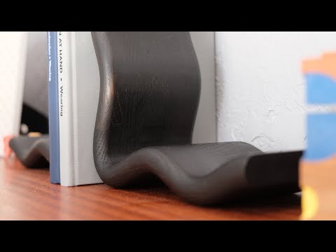 Making the Squiggle Bookends